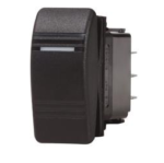 Switch Contura SPST (ON)-OFF-ON BLK