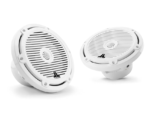 Marine Coaxial Speakers Gloss White Classic Grilles