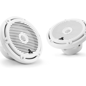 Marine Coaxial Speakers Gloss White Classic Grilles