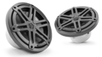 Marine Coaxial Speakers Gray Metallic Sport