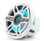 White Subwoofer Driver w/ Transflective LED