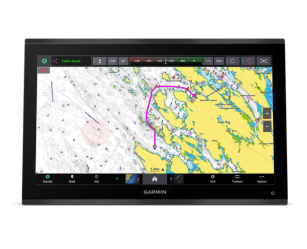 GPSMAP 9022 chartplotter w/ worldwide basemap