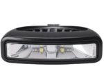 Black Mount LED White/Red Lumitec Caprera3