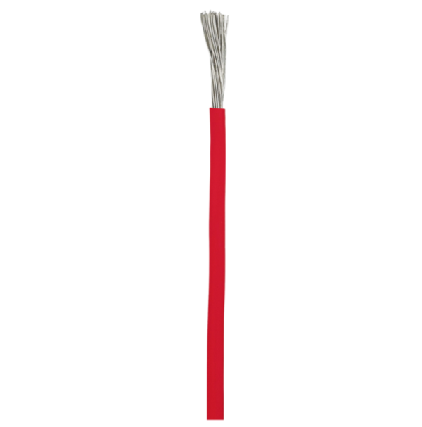 Single core tinned cable 4mm x 50m red