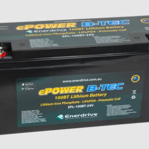 B-TEC 100amp / 24v LiFePO4 Battery BT