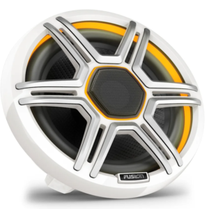 7.7inch LED Marine Speakers Sports White