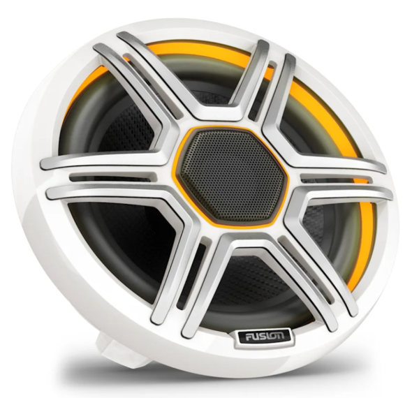 7.7inch LED Marine Speakers Sports White