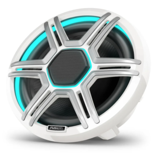 8.8inch LED Marine Speakers Sports White